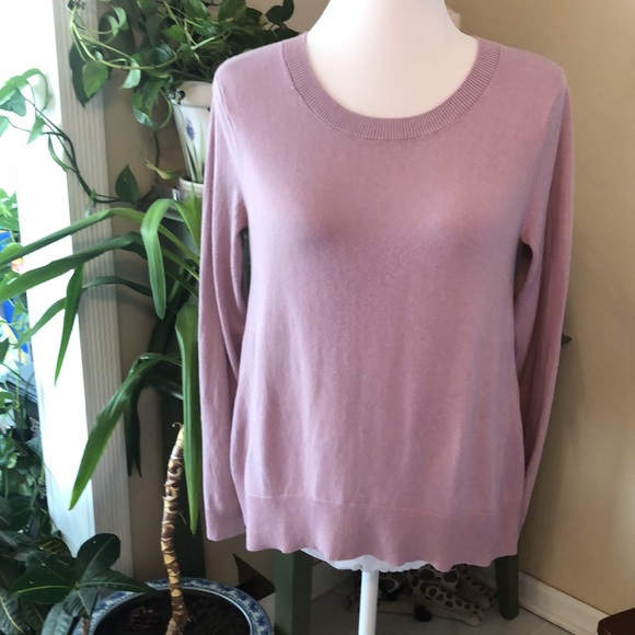 New York and Company purple pull over sweater - Picture 2 of 4
